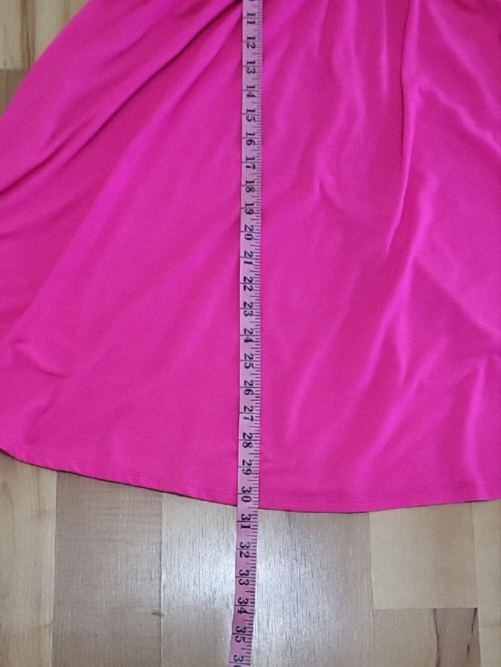 Torrid Hot Pink Fuchsia Smocked Strapless Knit Dress Women's Size 3X - Picture 13 of 13
